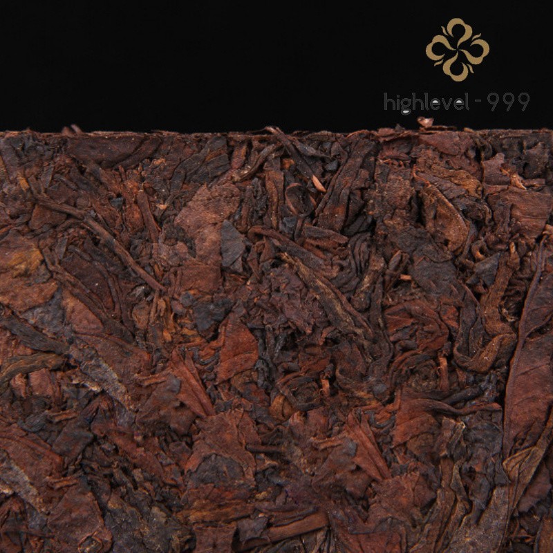 250g Ripe Pu-erh Tea Aged Vintage Yunnan Tea Brick Compressed Ripe Pu-erh