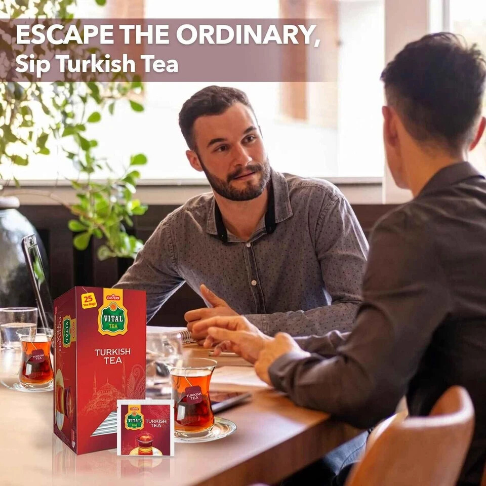 Eastern Vital Turkish Tea 25 tea Bags Free Shipping World Wide