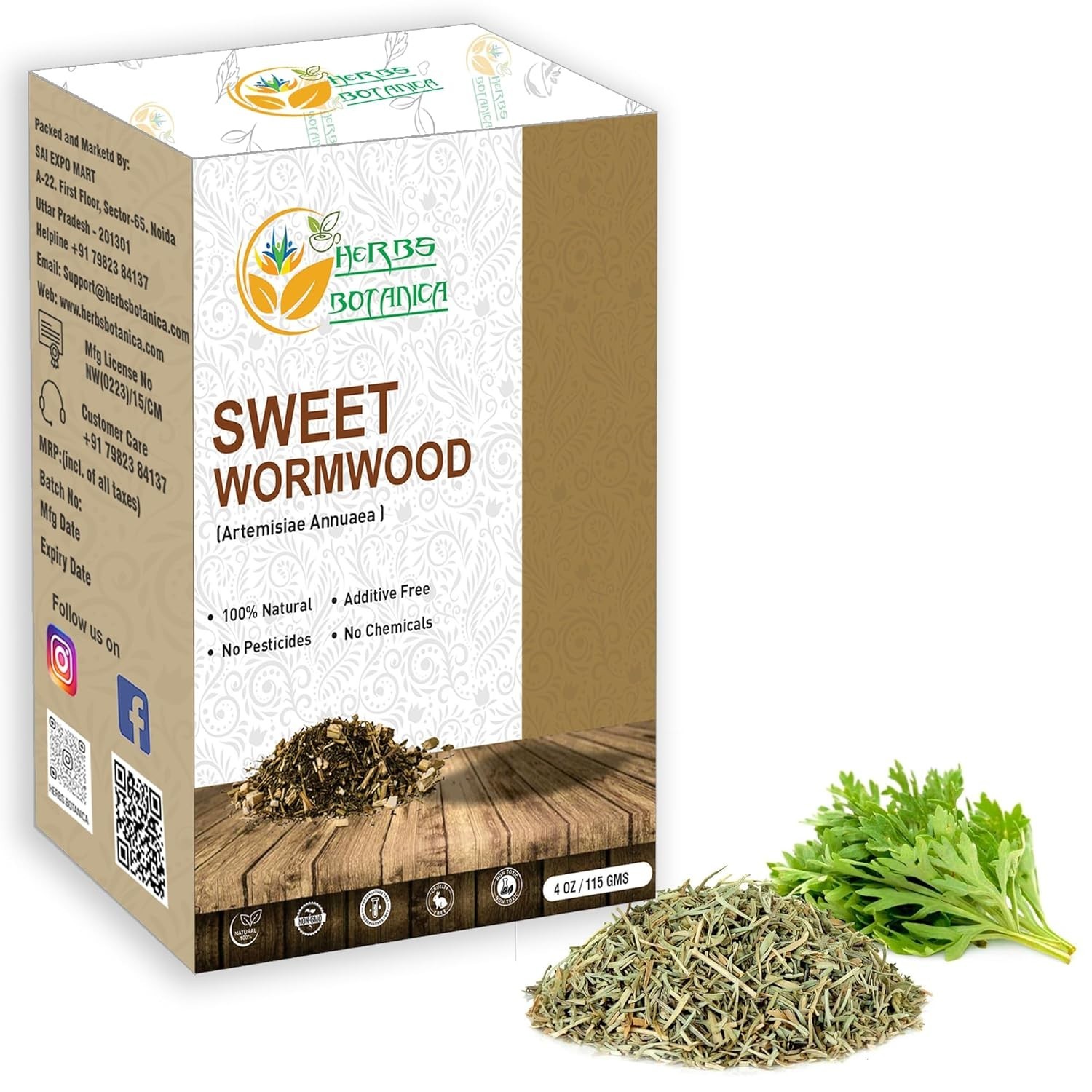 4oz Sweet Wormwood Tea – Medicinal Grade Artemisia Annua for Wellness