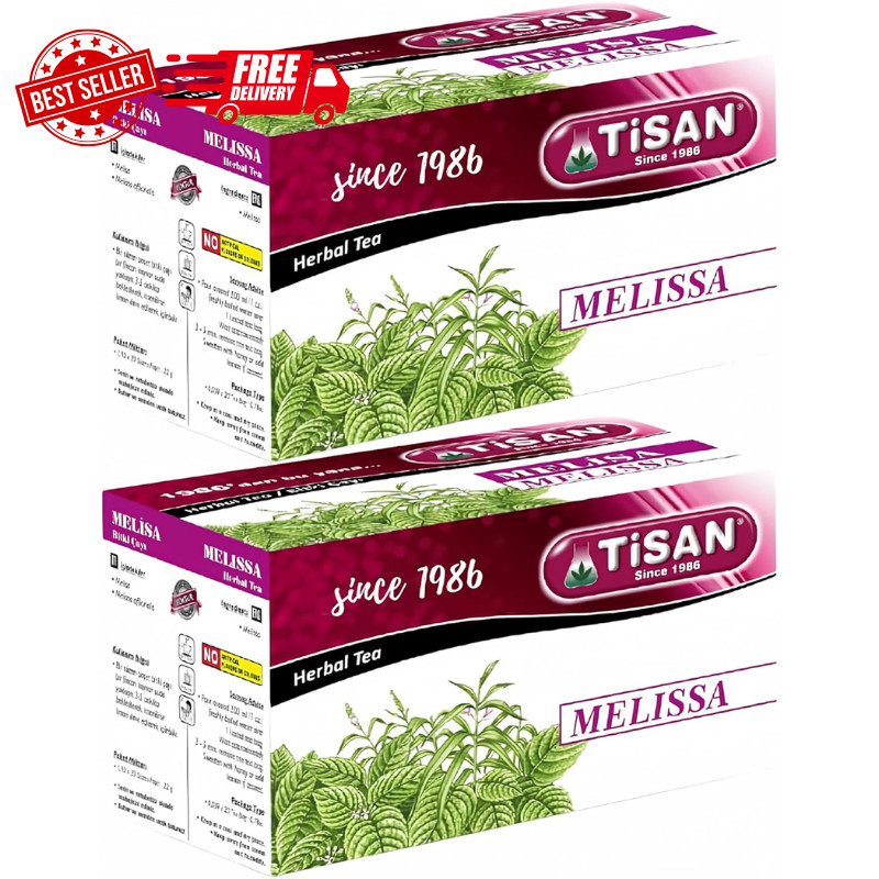 Melissa Tea from – 2 boxes total 40 tea bags FREE SHIPPING