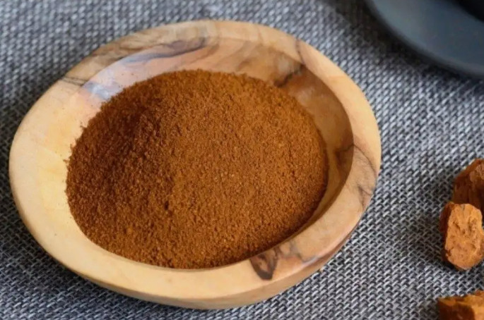 Chaga ground for brewing organic, hand-picked 1 kg Siberian tea