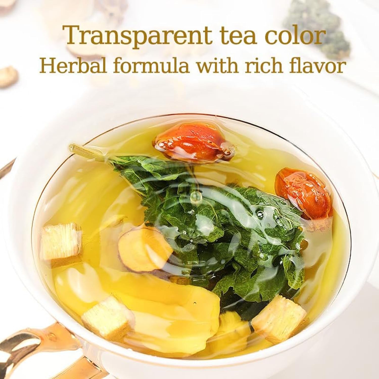 Organic Chicory Gardenia Herbal Tea Bags 15 Pack 150g Individually Wrapped