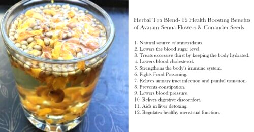 Ranawara Mal Herbal Tea cassia auriculata Natural Ceylon Drink