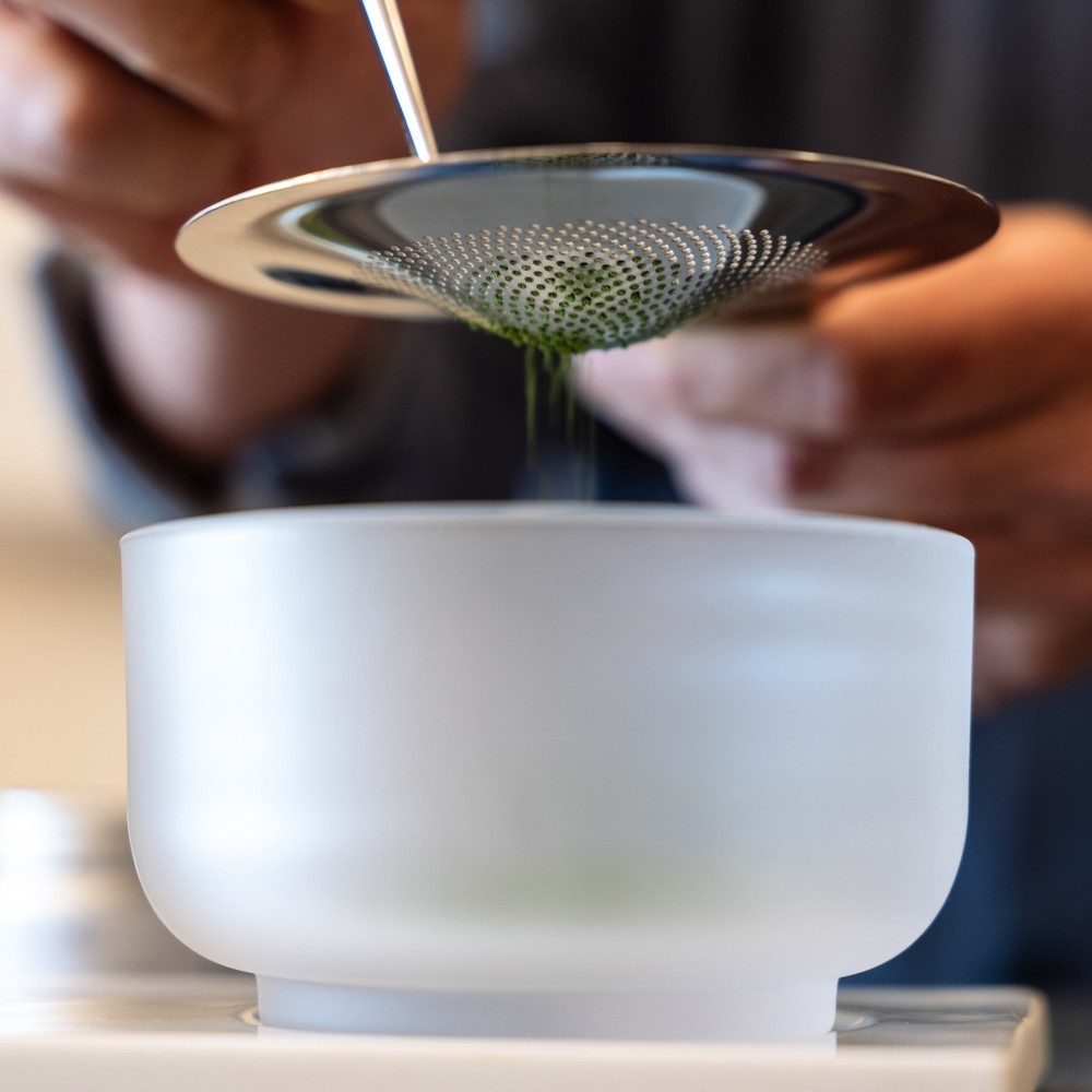 Fellow Matcha Tea Making Kit Shizuku Bowl Bamboo Chasen Whisk & Sifter Set