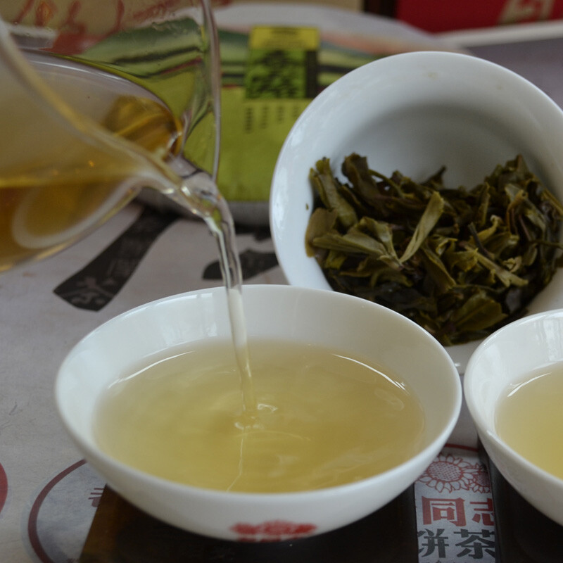 Haiwan Tea 2016 Puer Raw Pu-erh Tea Old Comrades “Spring” Chun Lu Pu’er Tea 400g