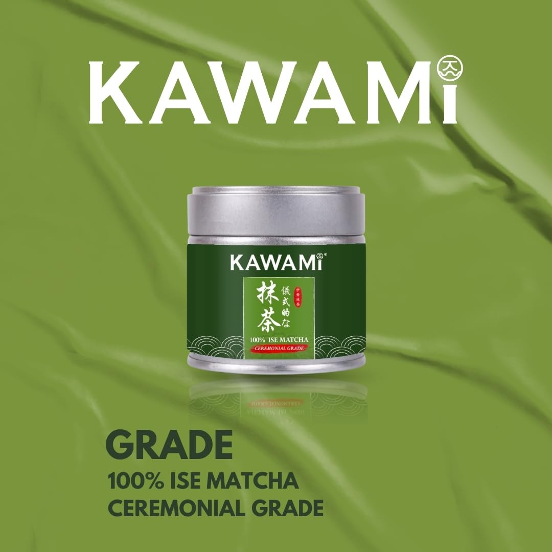 100% Japanese Ise Matcha Ceremonial Grade – (30g/1.06oz)