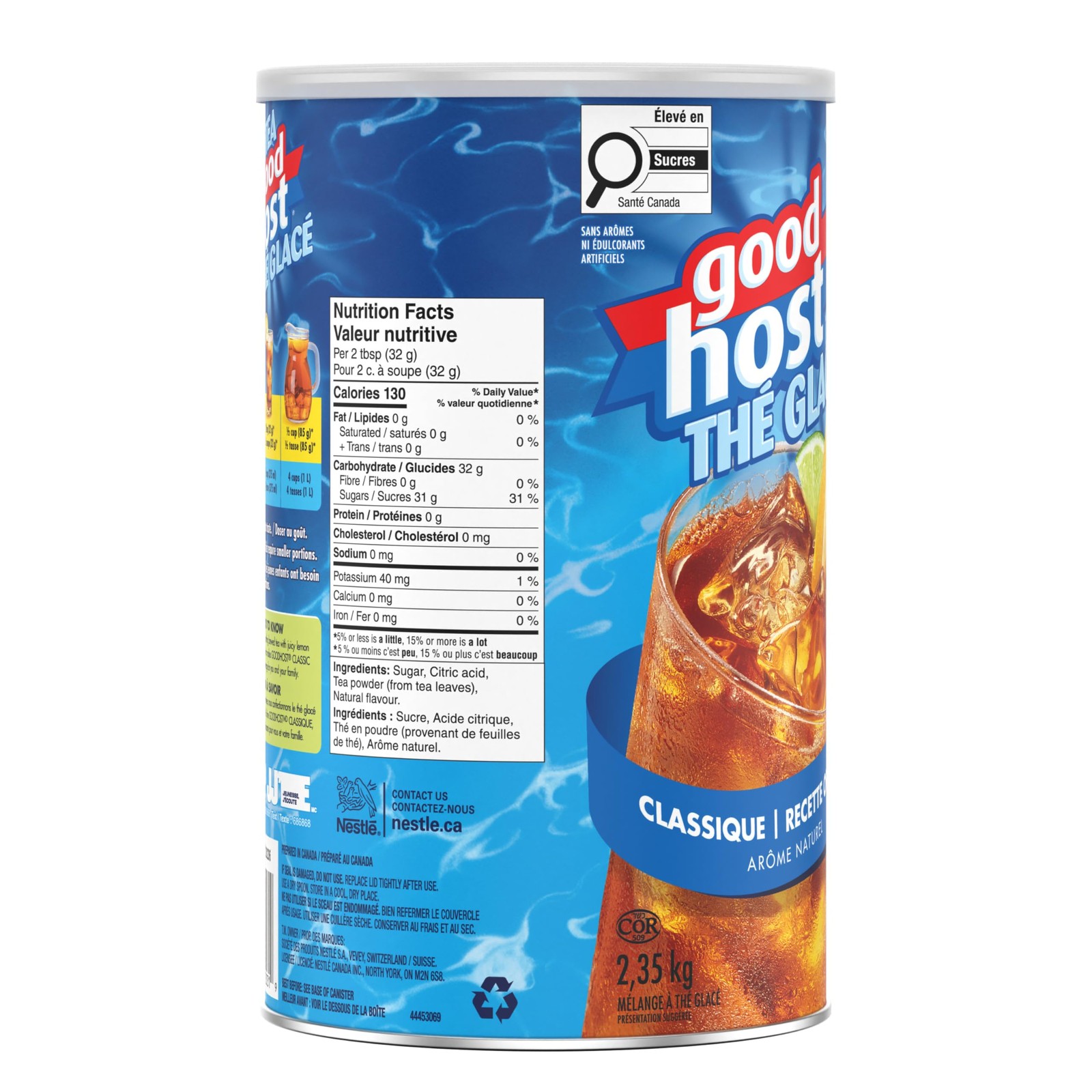 Good Host,Original, Iced Tea, 2.35kg/5.2lbs. {Imported from Canada}