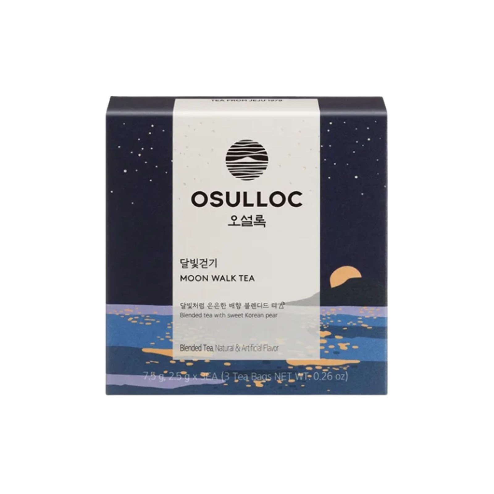 OSULLOC Jeju Moon Walk Pear Oolong Tea 3 Pyramid Teabags