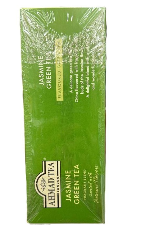 Ahmad Tea London Fragrant Blend Jasmine Green Tea – 100 Tea Bags Exp 2028