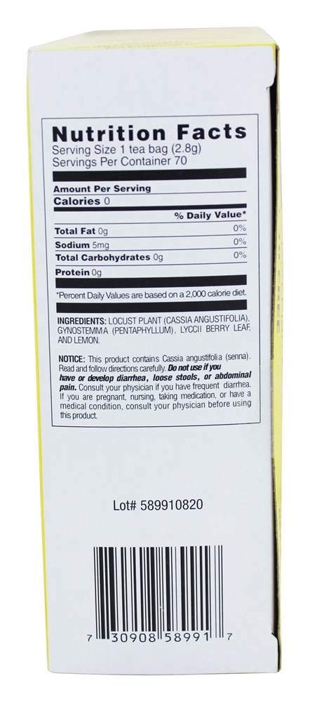 Body Breakthrough Diet TrimMaxx Tea Lemon, 60 Count