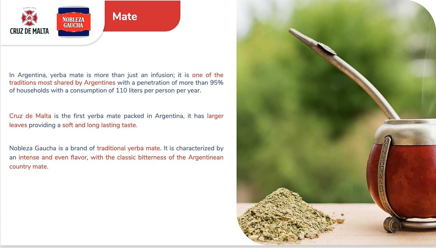 YERBA MATE CRUZ de MALTA 2.2lb 1 kilo 2.2 Pound (Pack of 1)