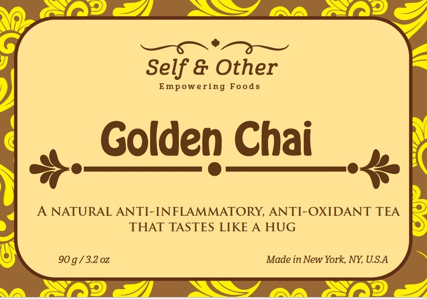 Golden Chai – Narural Turmeric-based Anti-inflammatory, Anti-oxidant Drink