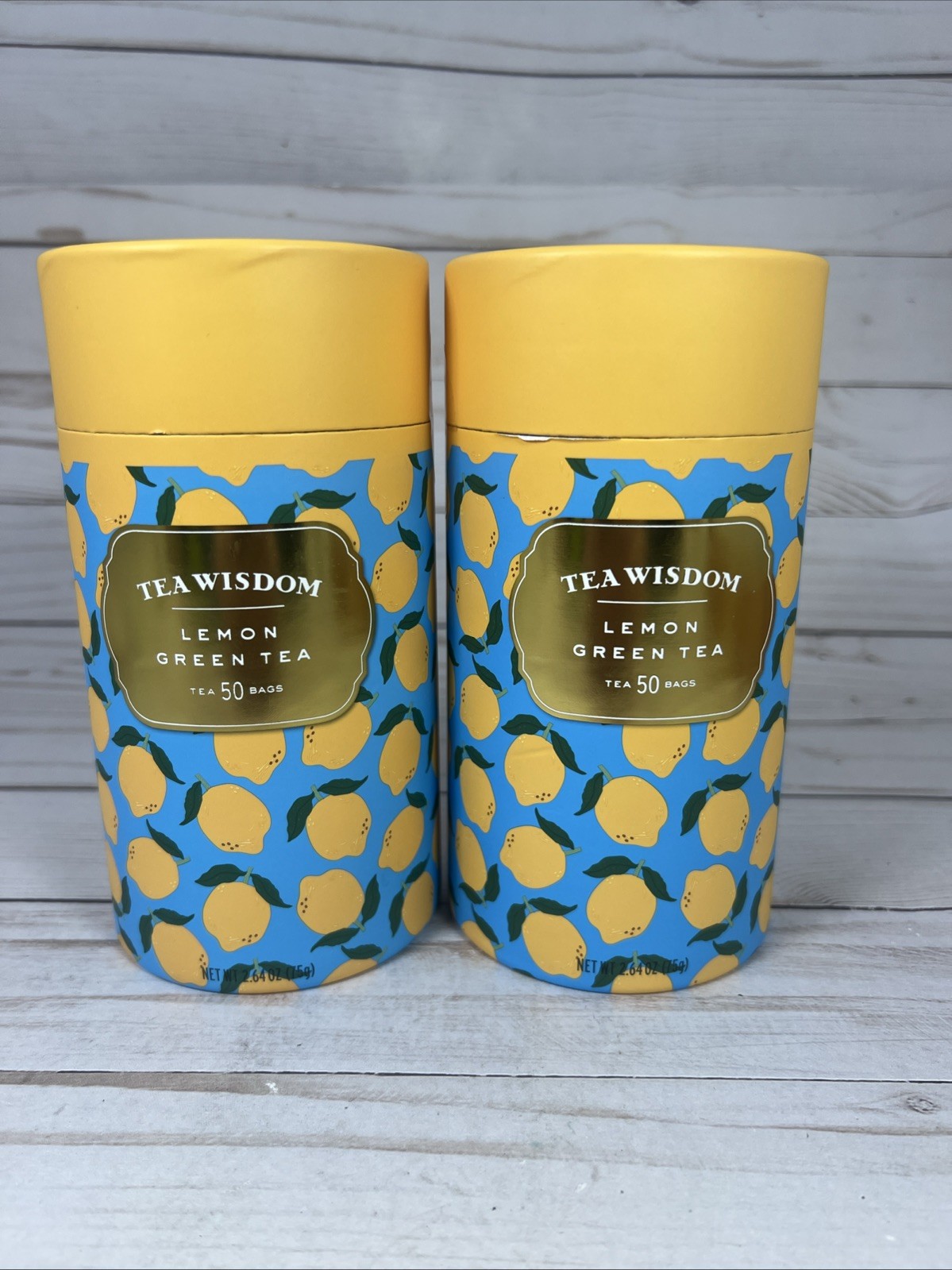 Tea Wisdom Lemon Green Tea 50 Bags (2Pack(100Bags)) 10/27