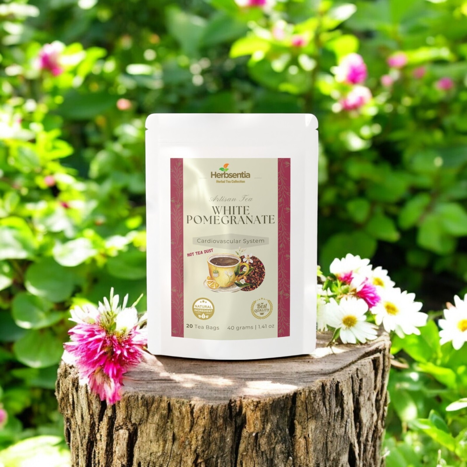 White Pomegranate Tea – Antioxidant-Rich for Daily Wellness