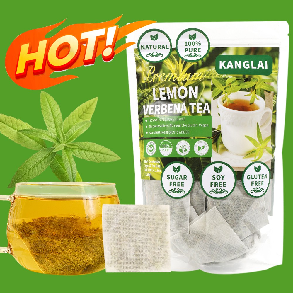 Lemon Verbena Tea Refreshing Improve Digestion Diuretic Nasal Clearing 60 Bag