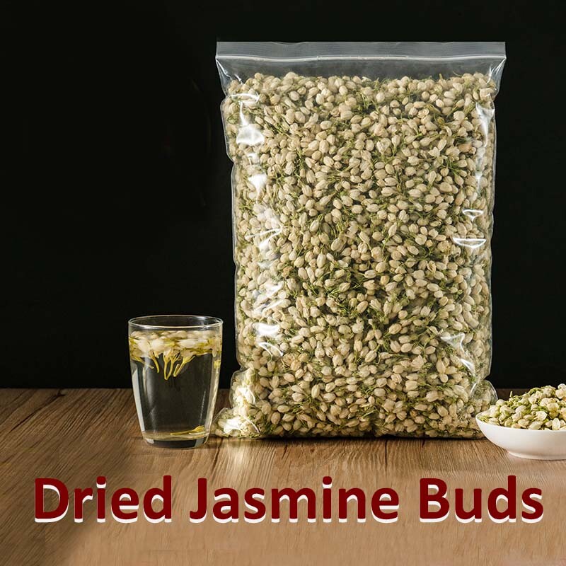 Jasmine Flower Tea Floral Dried Buds Herbal Tea Chinese Natural Fragrance 250g