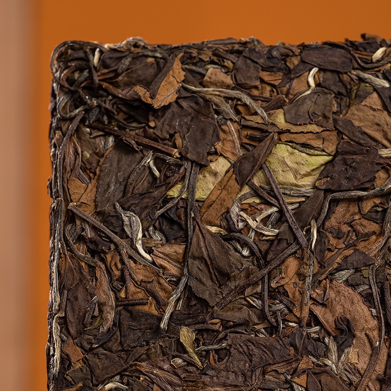250g Fuding White Tea High Mountain 2018 Lao Shoumei Chen Nian Old Tea Brick