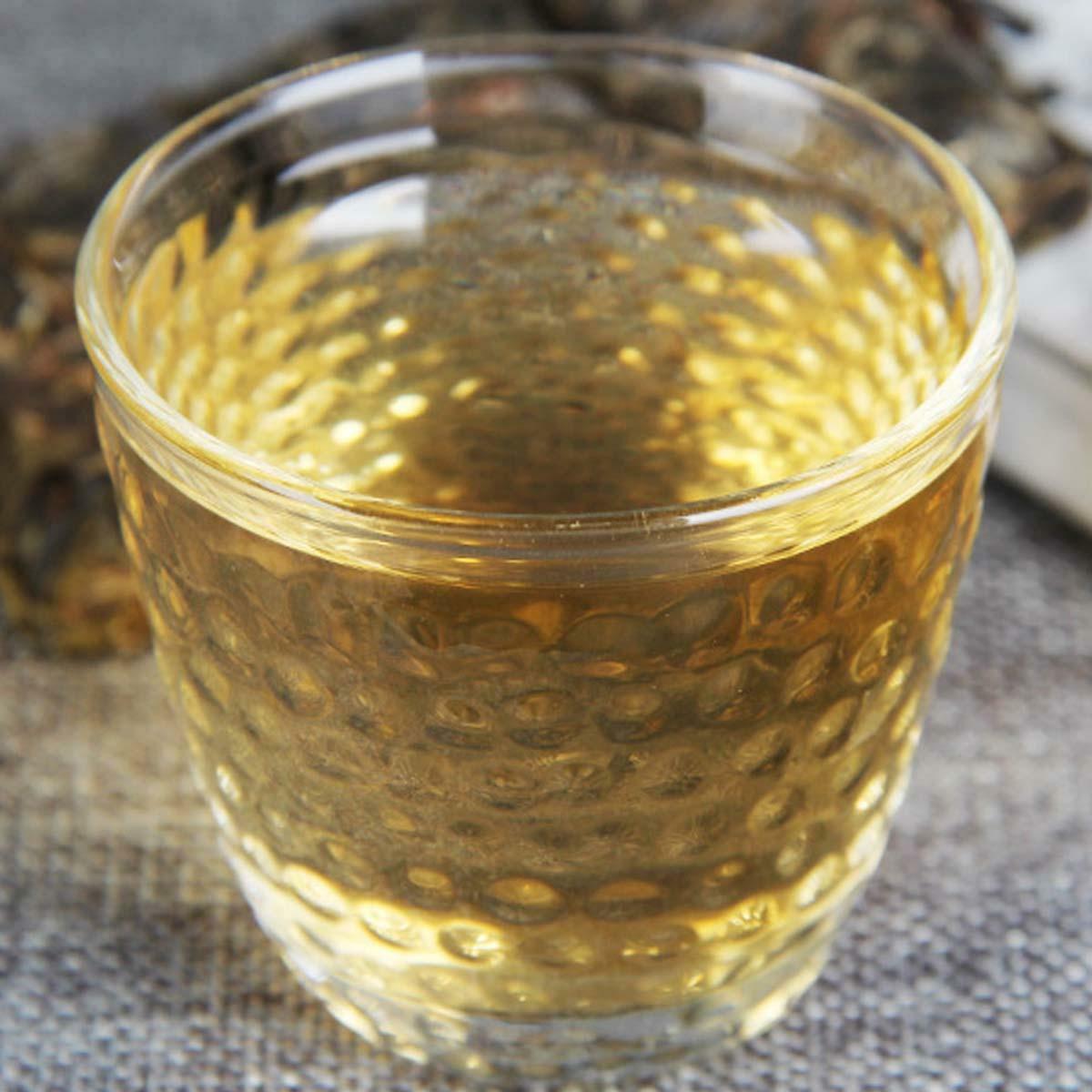 50g Organic Icelandic Raw Puerh Tea Aged Puer Mini Tea Brick Healthy Pressed Tea