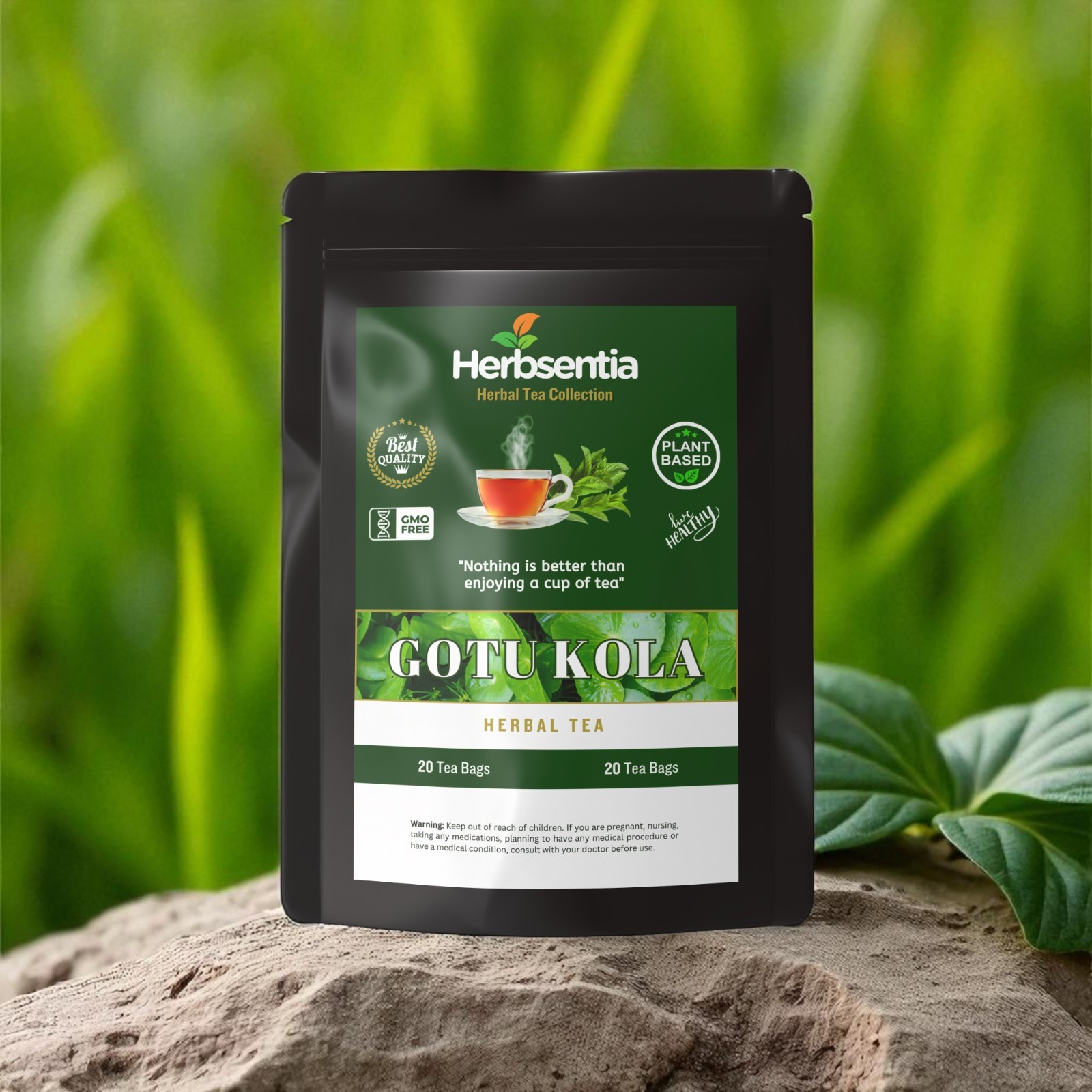 Gotu Kola Tea – “The Student Herb” (Premium)
