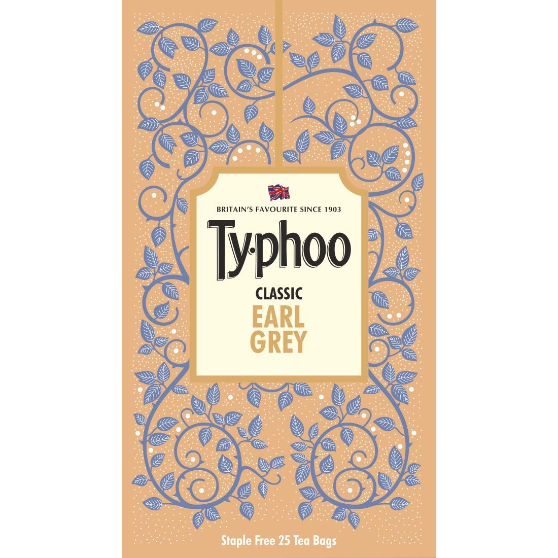 Flurys Classic Earl Grey 25 Tea Bags, 45 Grams