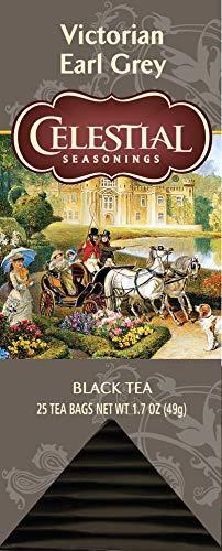 Celestial Seasonings Black Tea, Victorian Earl Grey, 25 Count