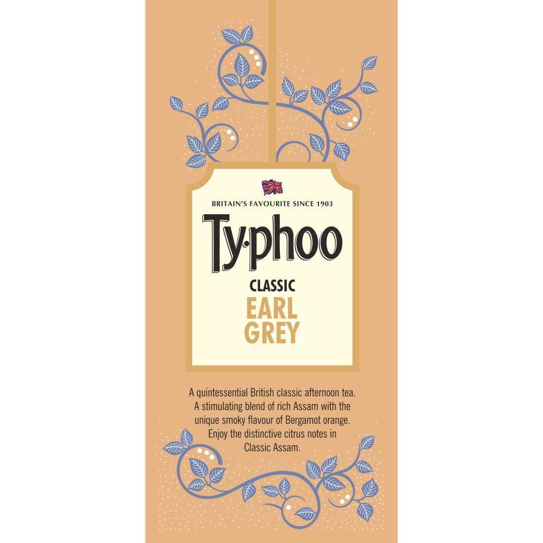 Flurys Classic Earl Grey 25 Tea Bags, 45 Grams