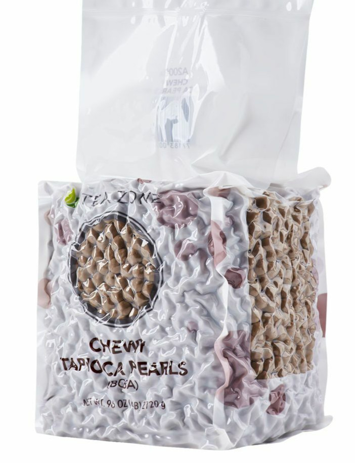 Tea Zone Tapioca Pearl Chewy Black Boba A2000 Taiwan 6 lb