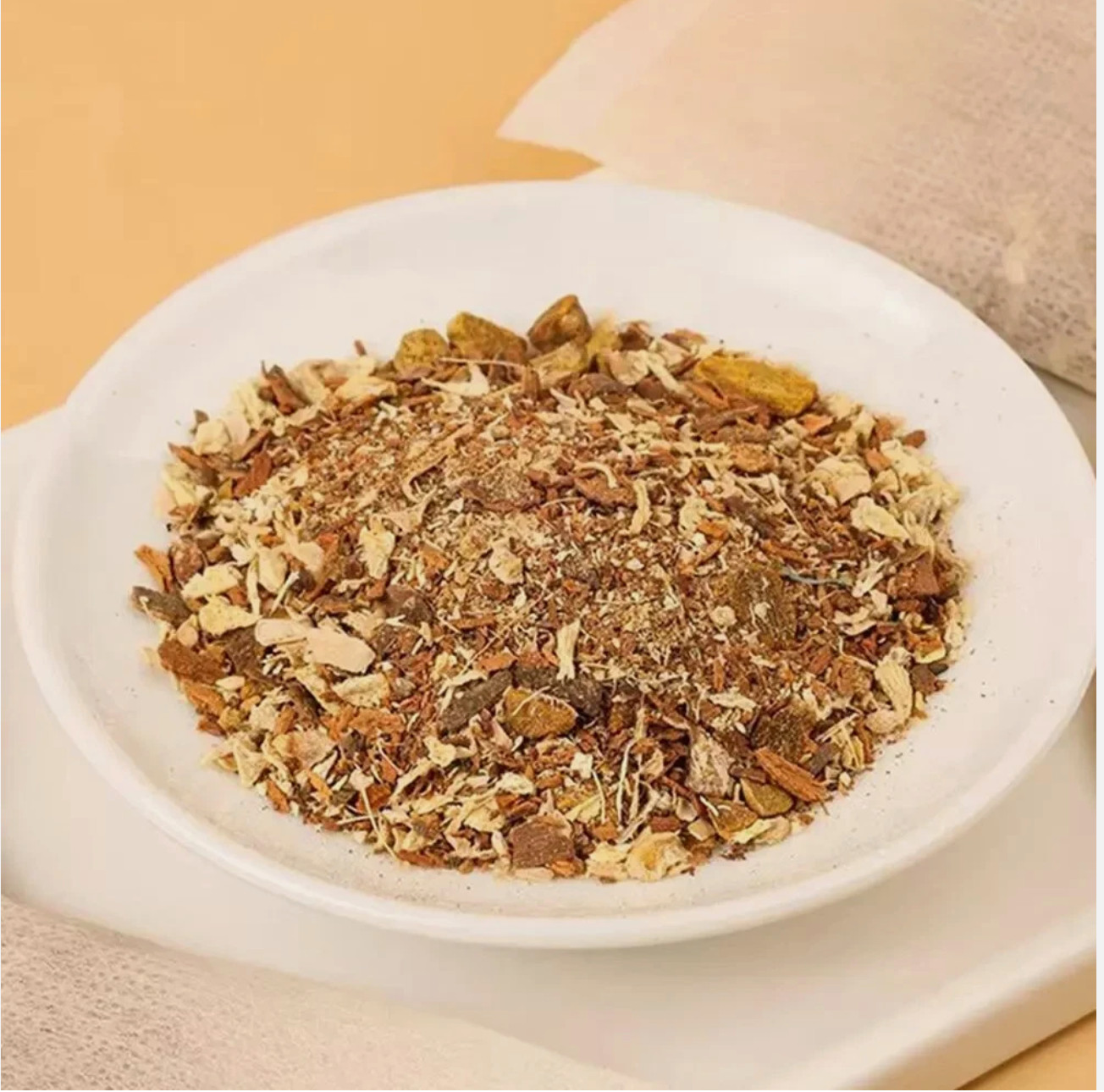 120 Premium Turmeric Ginger Cinnamon Tea Bags, 100% Natural &No Additive Support