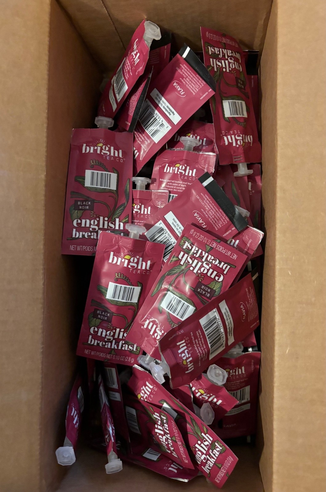 Flavia English Breakfast Tea 40 count Bright Tea Co.