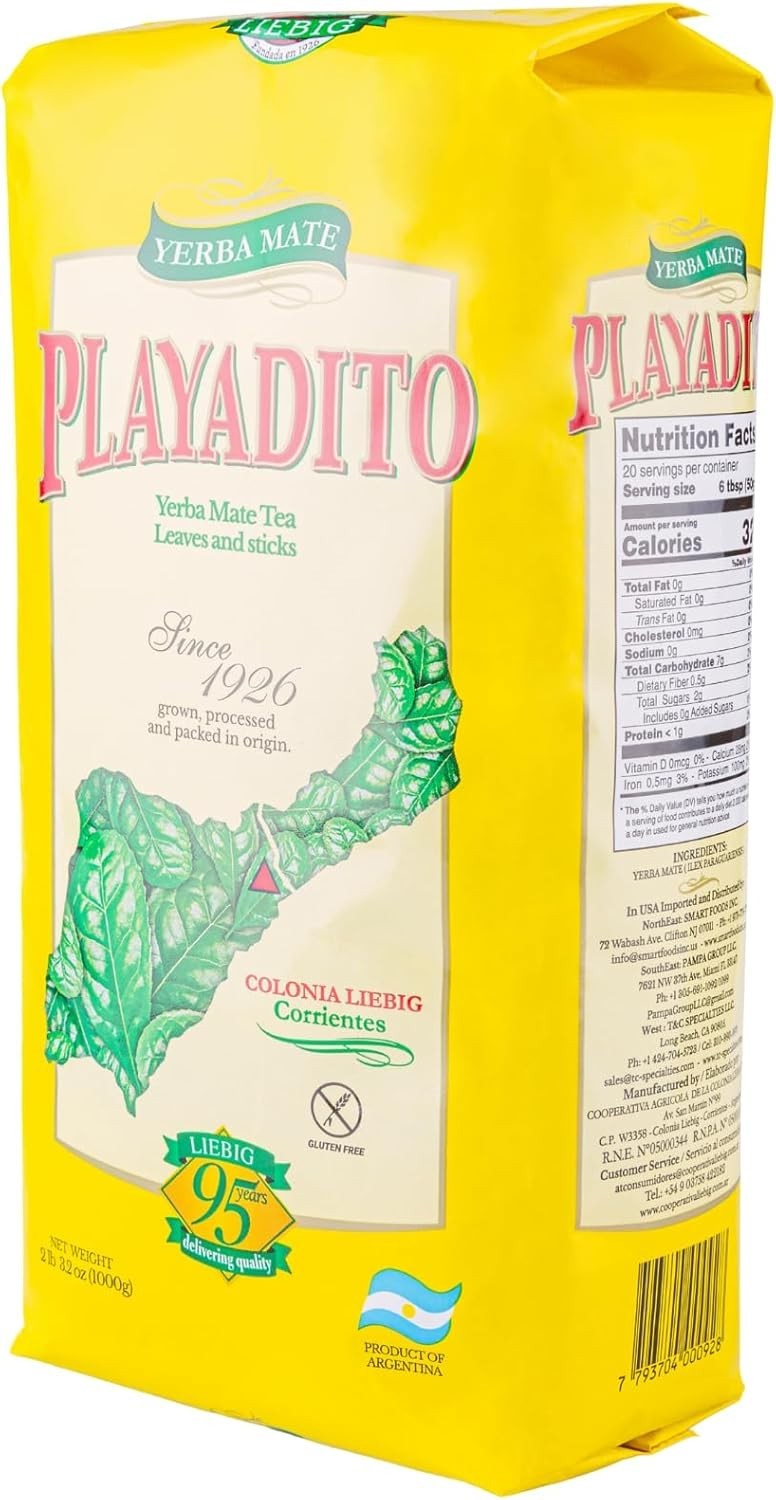 1000g Yerba Mate Tea – South American Herbal Infusion for Vitality & Focus