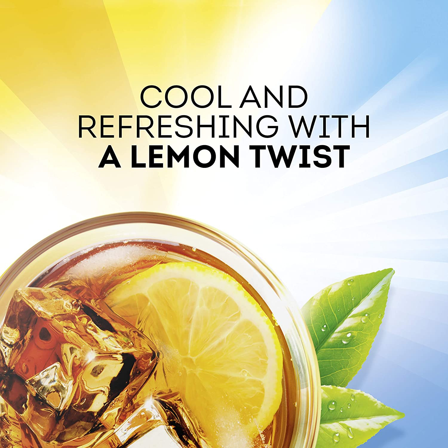 Lemon Sweetened Iced Tea Mix, Makes 28 Quarts (Pack of 2)