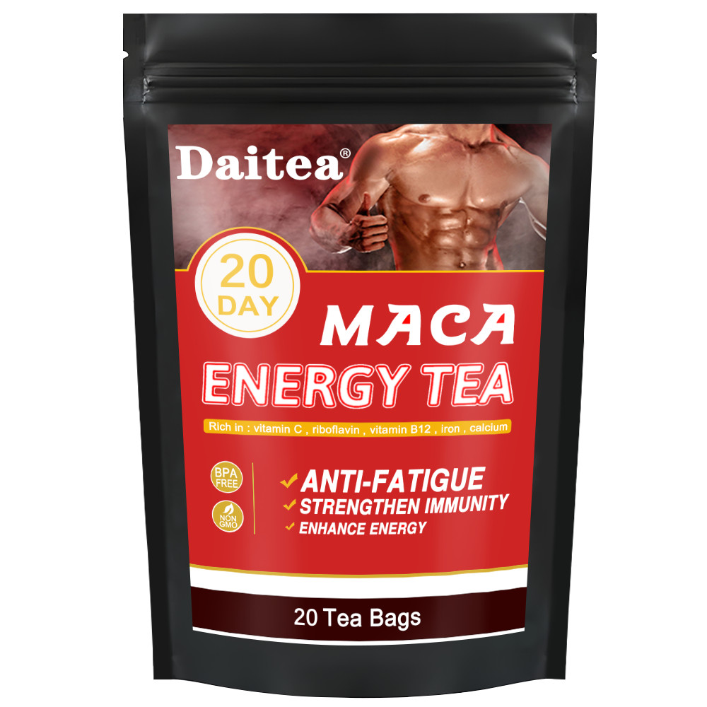 Maca Herbal Extract Tea-bag Drink Tonics Male Supplement,ENERGY TEA-10/20bag