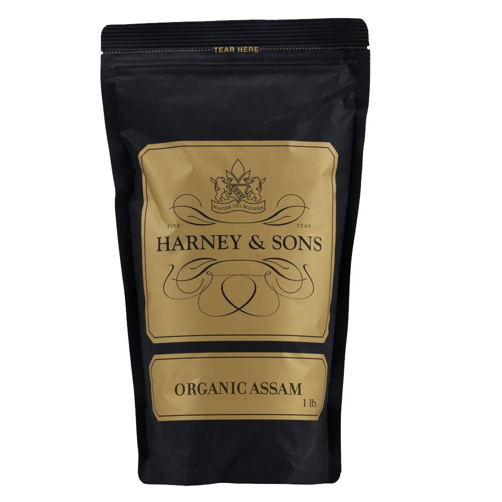 Harney & Sons Organic Assam Loose Leaf Tea, 16 oz 1 Pound (Pack of 1)