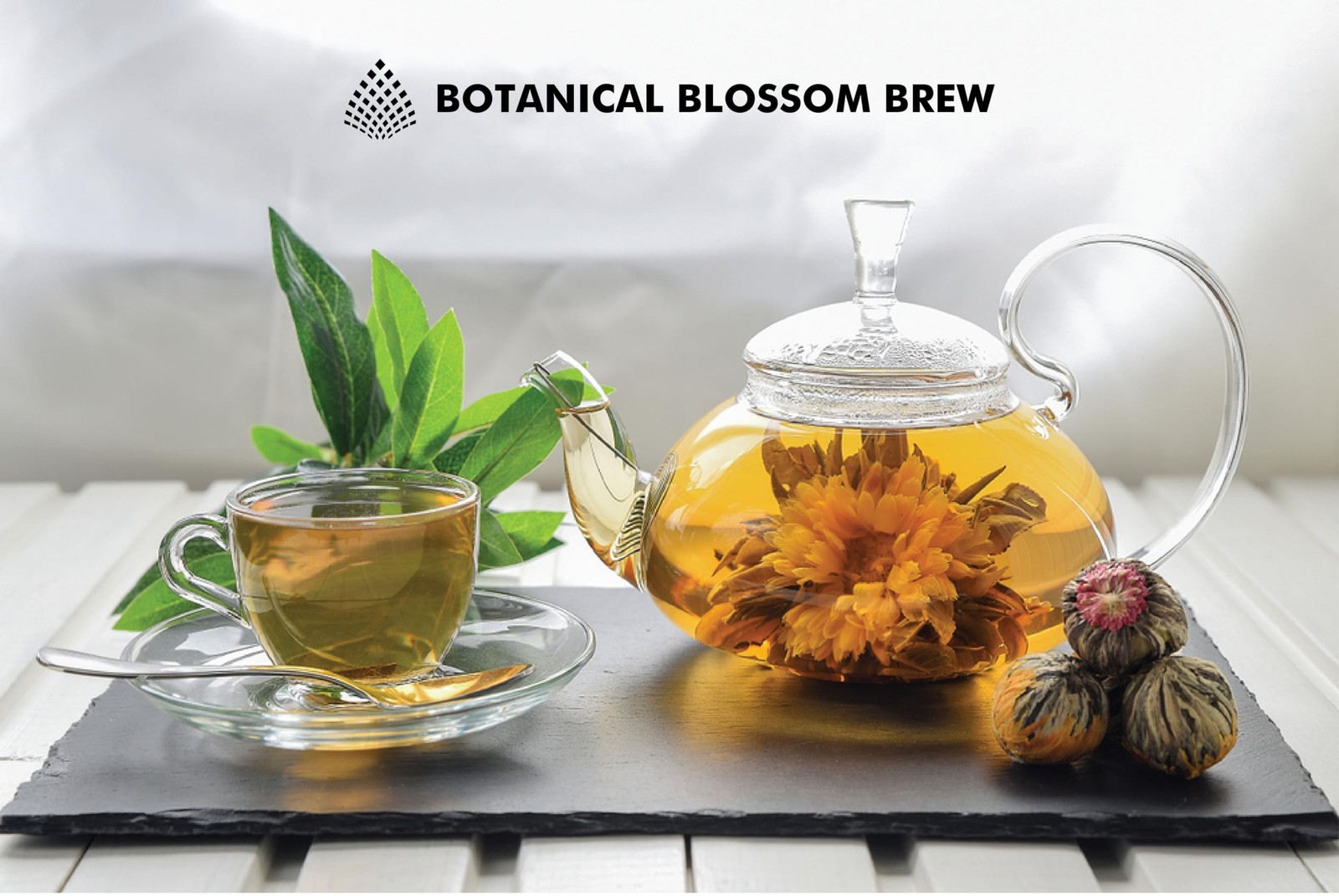 Botanical Flowering Gourmet Tea – 12 Unique Varieties of Fresh Blooming Tea…