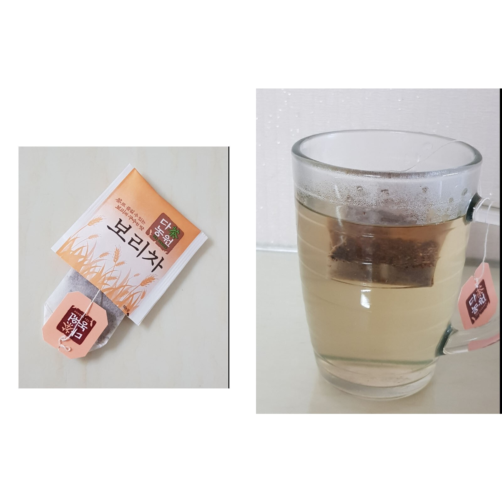100% Korean Danongwon Barley Tea 40 Tea bag Free Shipping Boricha 간편하게 우리는 보리차