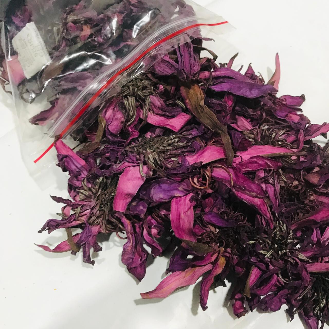Dried Red Lotus Nymphaea Rubra Flower Pure Organic Hand Pick Ceylon Herbal Tea