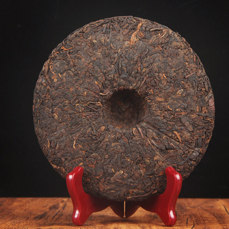 Pu’er Tea Ripe Yunnan Golden Hao 357g Cake Natural Healthy Premium