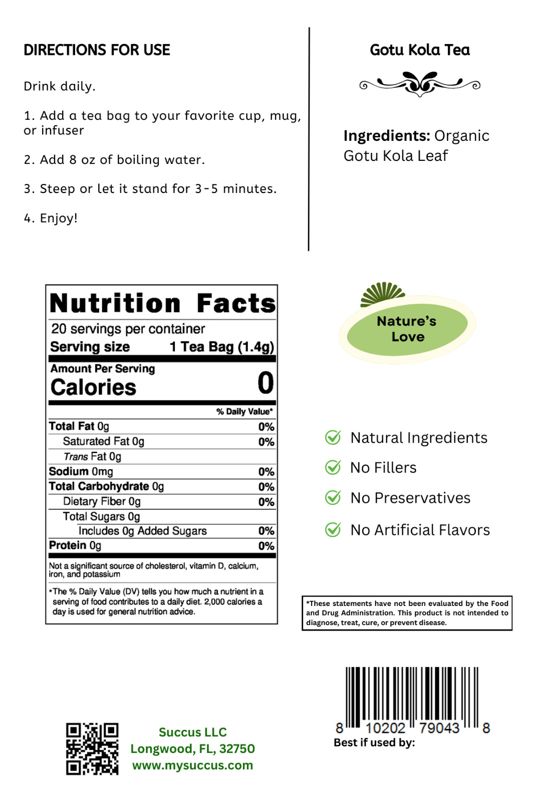 Gingko Biloba Tea – Memory and Focus