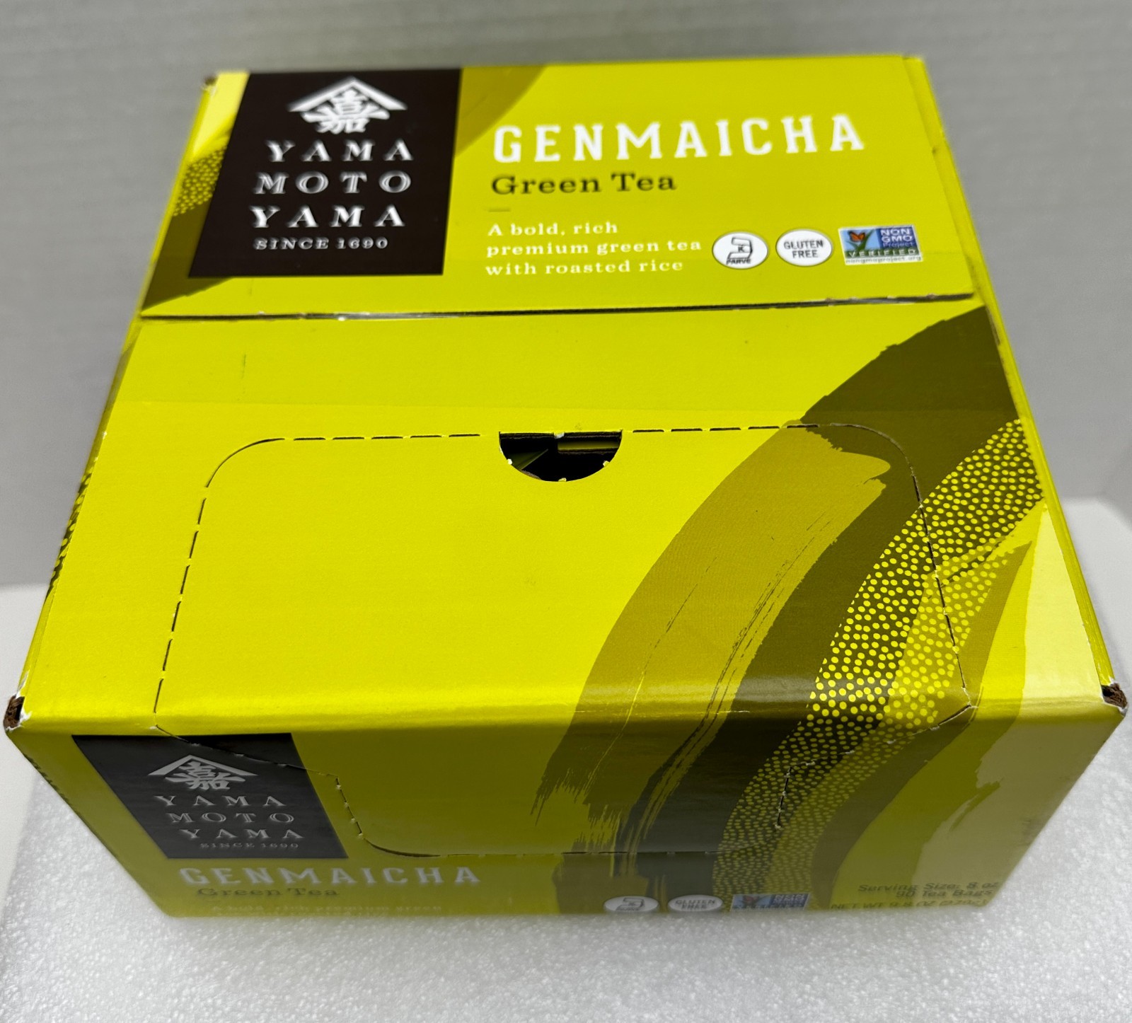 Yama Moto Yama Genmaicha Green Tea x90 Bags w/ Roasted Rice Yamamotoyama 2027