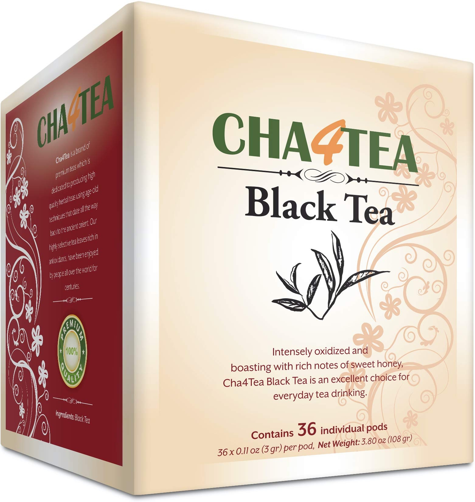 36-Count Black Tea Pods for Keurig K-Cup Brewers