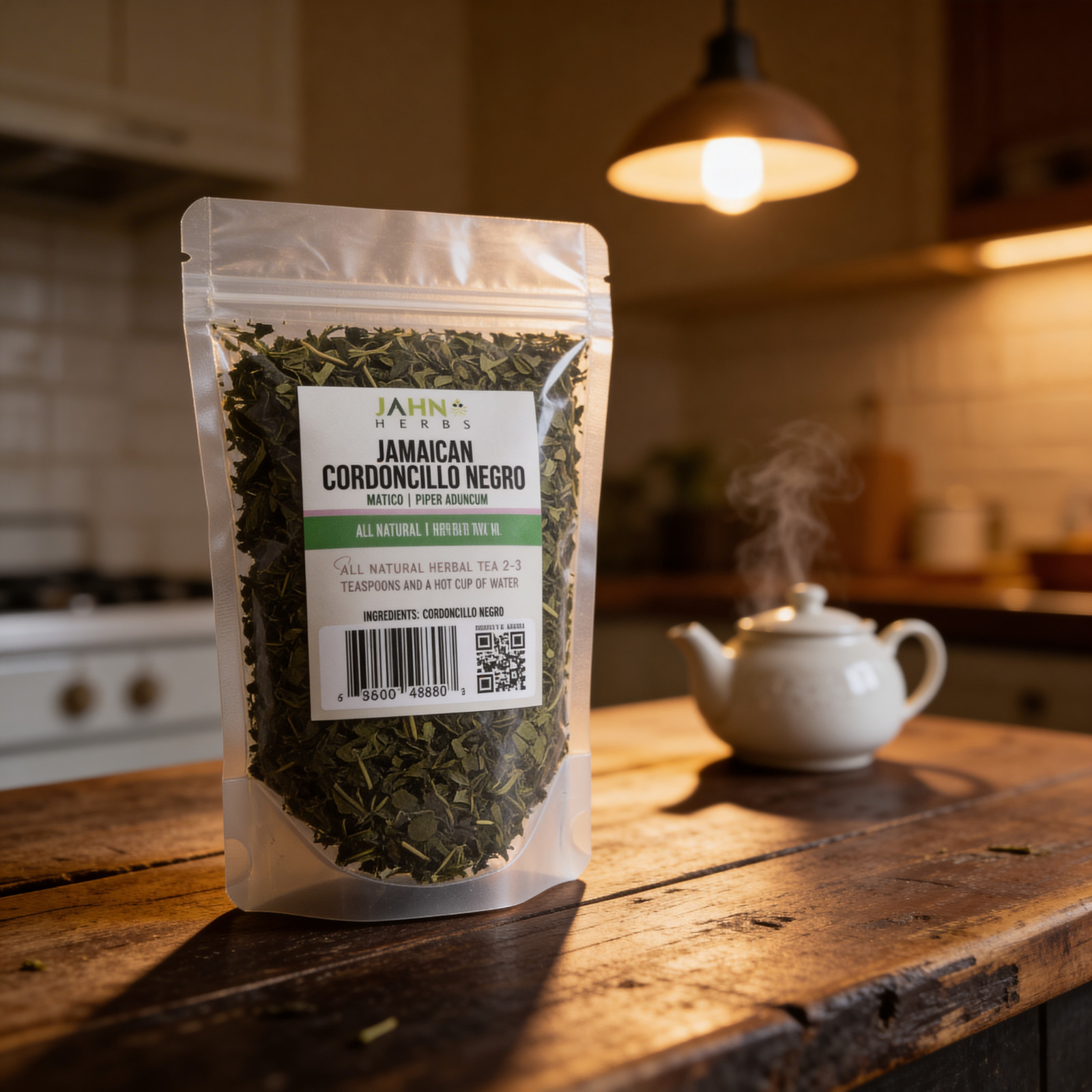 Jamaican Cordoncillo Negro Loose Leaf tea 2 ounces