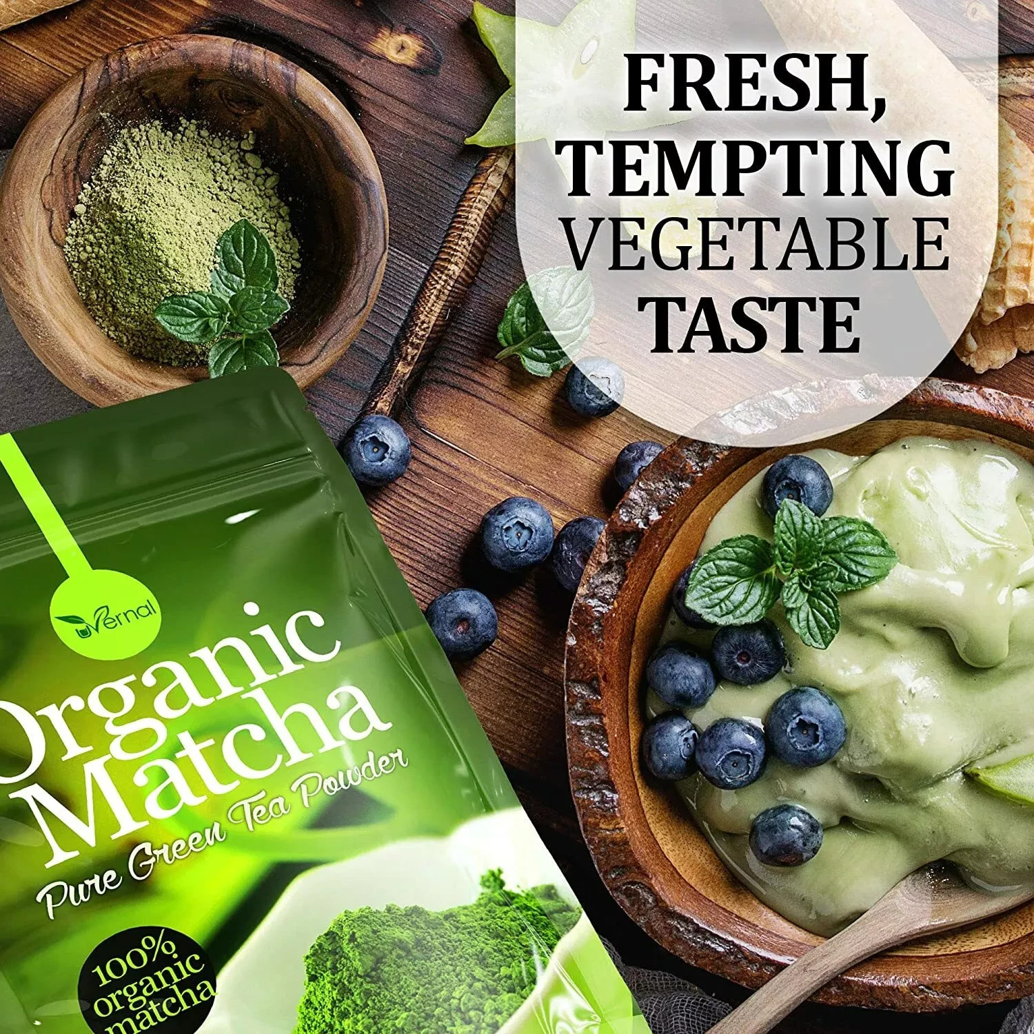 4oz Organic Matcha Powder-Energy Boost, Focus, Antioxidants | Pure Green Tea