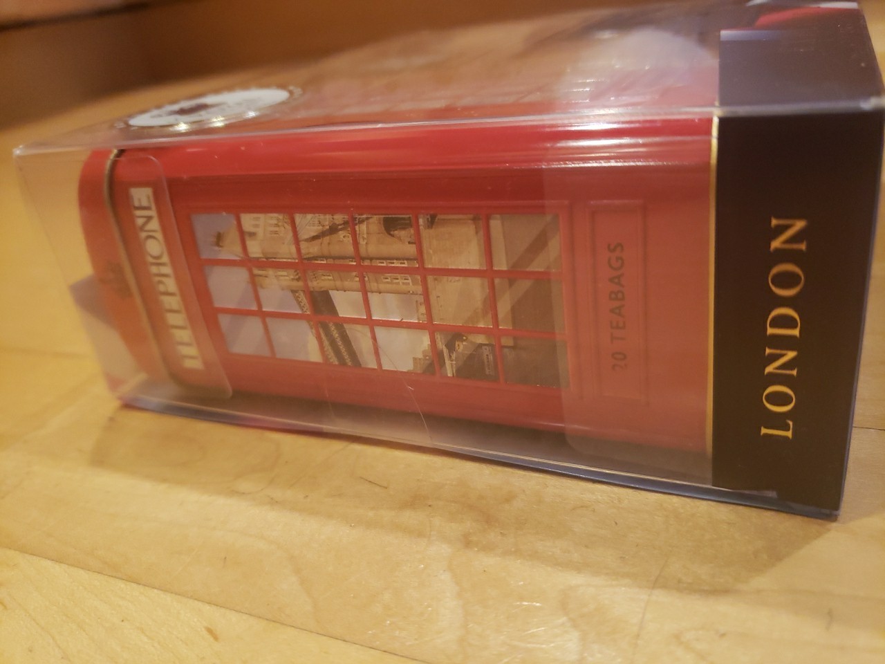 British Heritage 3x Tins Souvenir Gift 60 English Teabags (Big Ben, London Tower