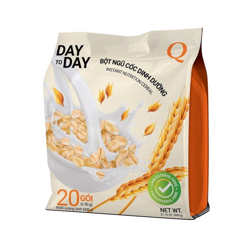 Tran Quang Vietnamese Nutritional Cereal Powder 600G (20 Sachets x 30G) VietsWay