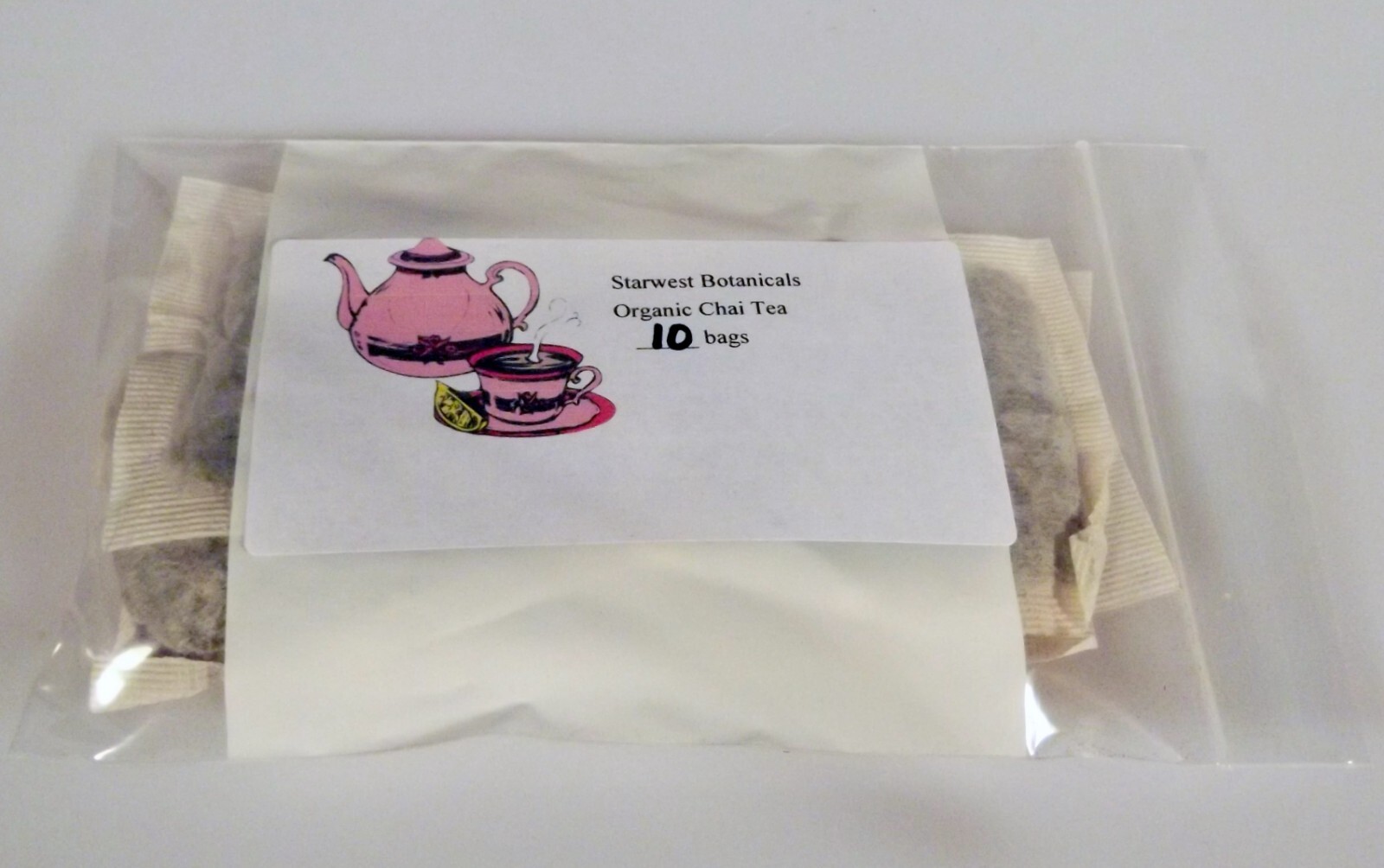 Chai Black Tea Bags USDA Certified Organic Starwest Botanicals Special Blend