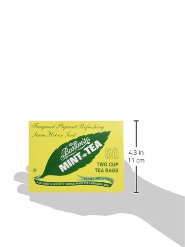 Boston’s Mint-In-Tea Two Cup Tea Bags – 50 CT