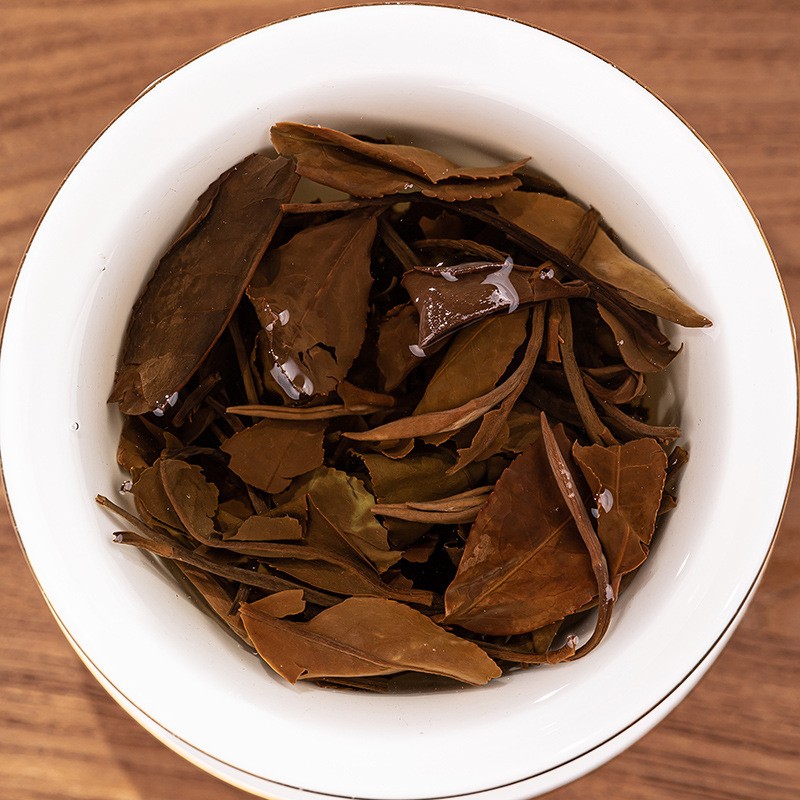 250g Fuding White Tea High Mountain 2018 Lao Shoumei Chen Nian Old Tea Brick