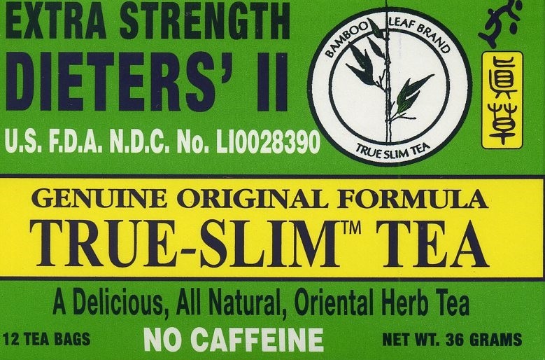 Bamboo Leaf Extra Strength Dieters’ II True-Slim Tea – strong detox 真草瘦身纖體茶 加強配方