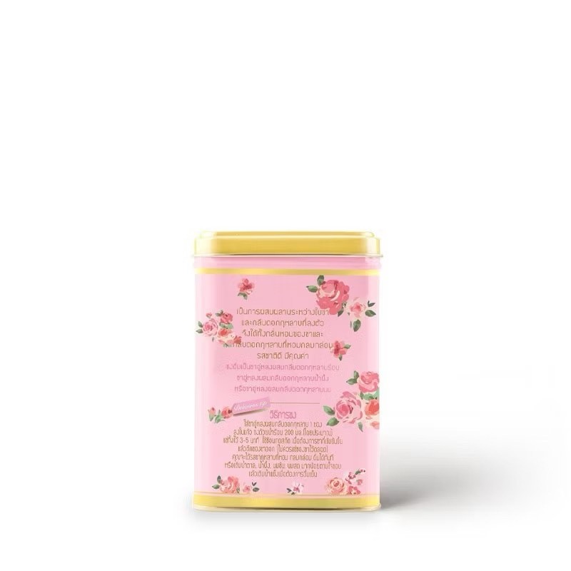 Cha Tra Mue, original rose tea, Thai tea, Rose Tea, Premium Tea Bag Can