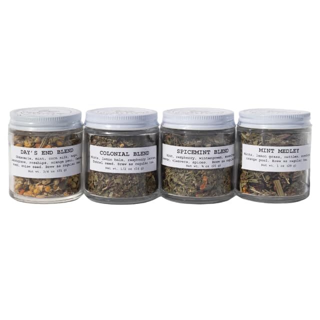 Seasonal Sampler of 12 Artisanal Goods | 4 Jams & Jellies, 4 Tea Blends, and 4